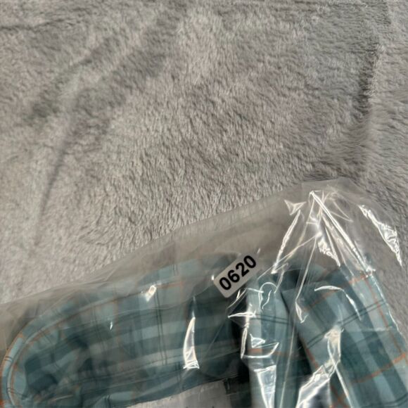 Mizzen and Main Shirt Mens XL Green Check Plaid Trim Fit Short Sleeve Golf - Picture 9 of 9